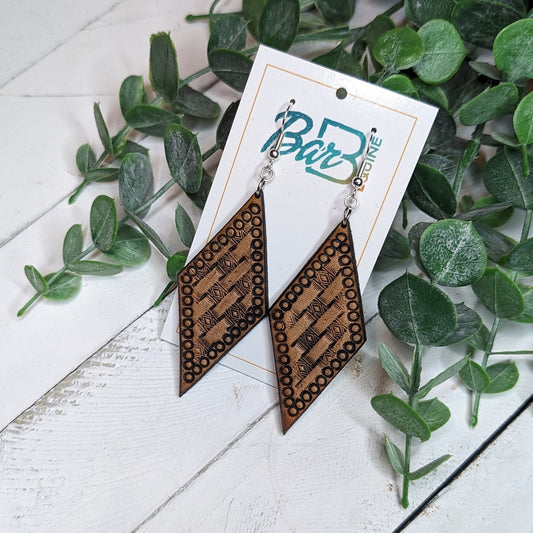 Tooled Earrings