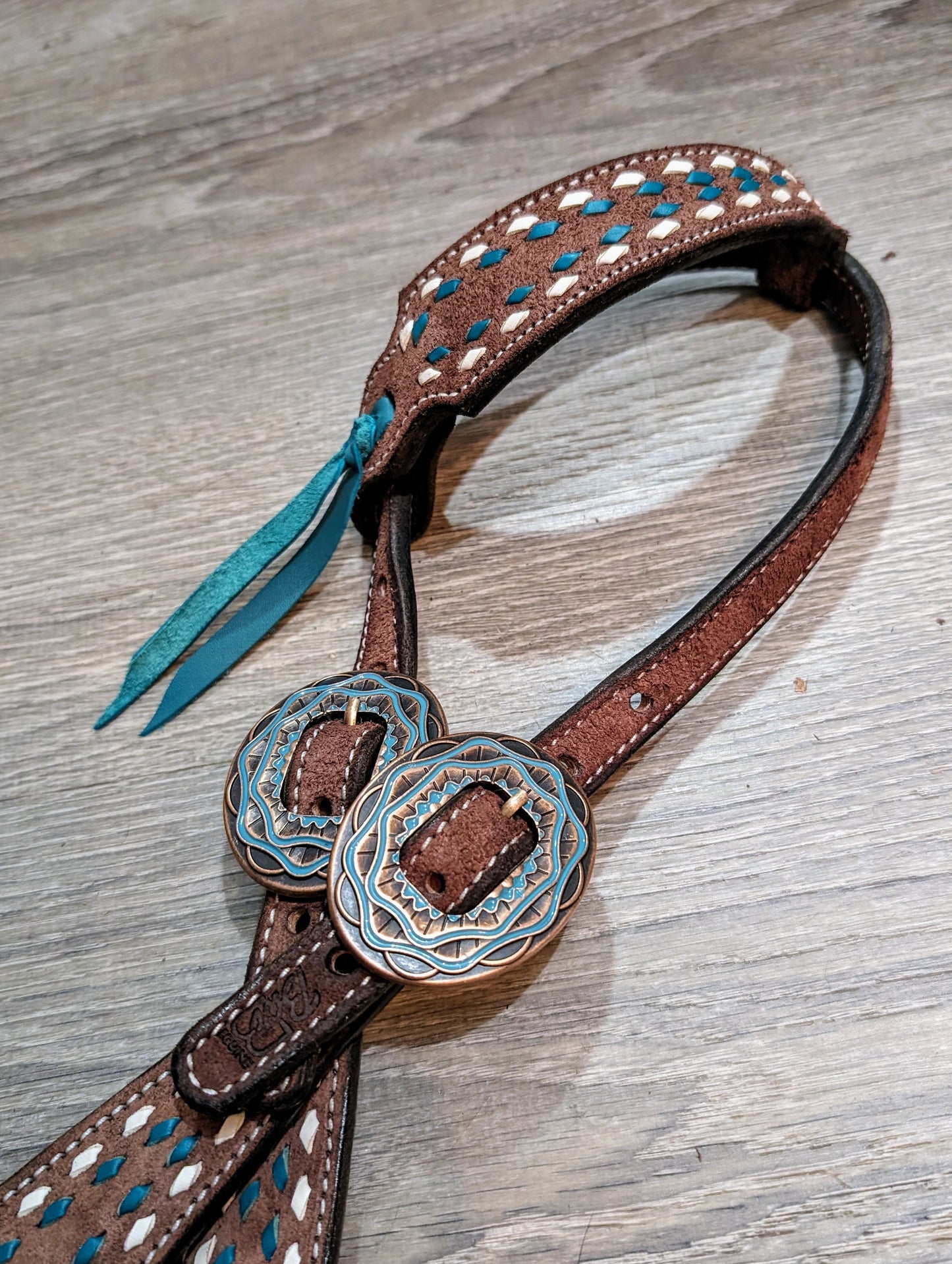 Double Buckstitch Headstall