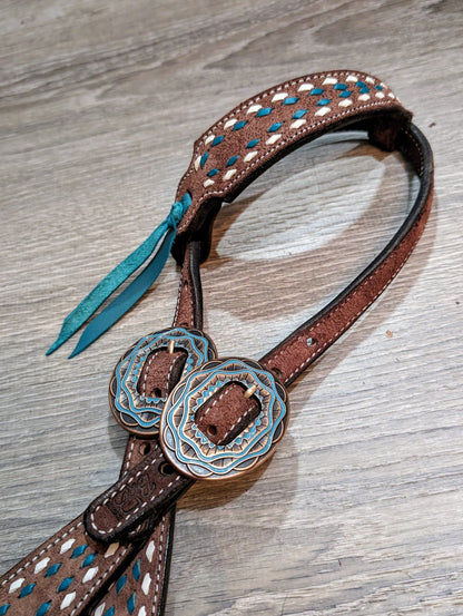 Double Buckstitch Headstall