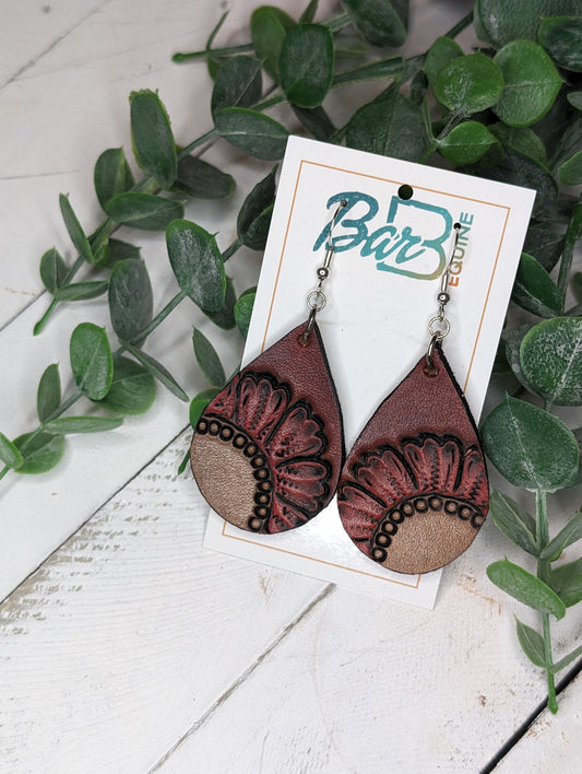 Tooled Earrings