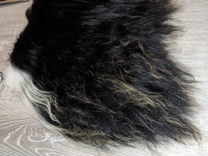 Angora Sheep Wool crossbody purse