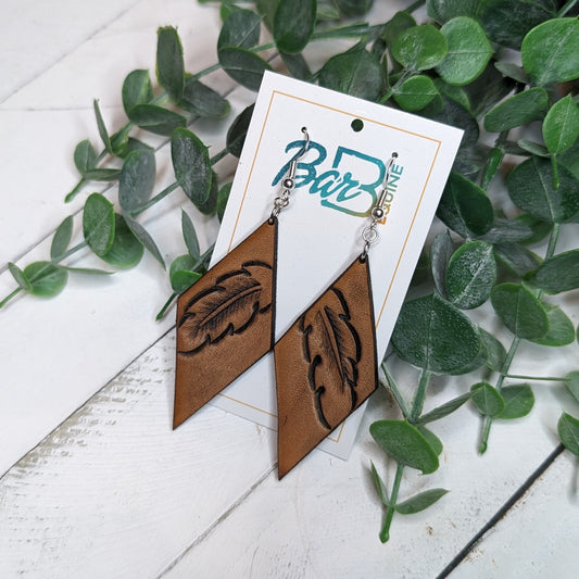Tooled Earrings