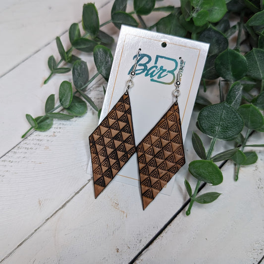 Tooled Earrings