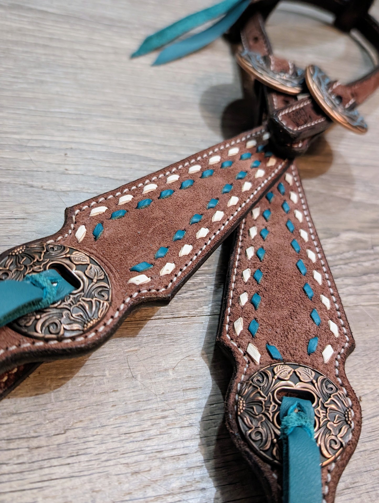Double Buckstitch Headstall