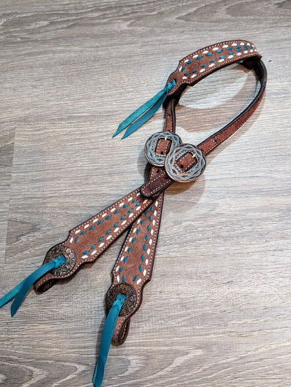 Double Buckstitch Headstall