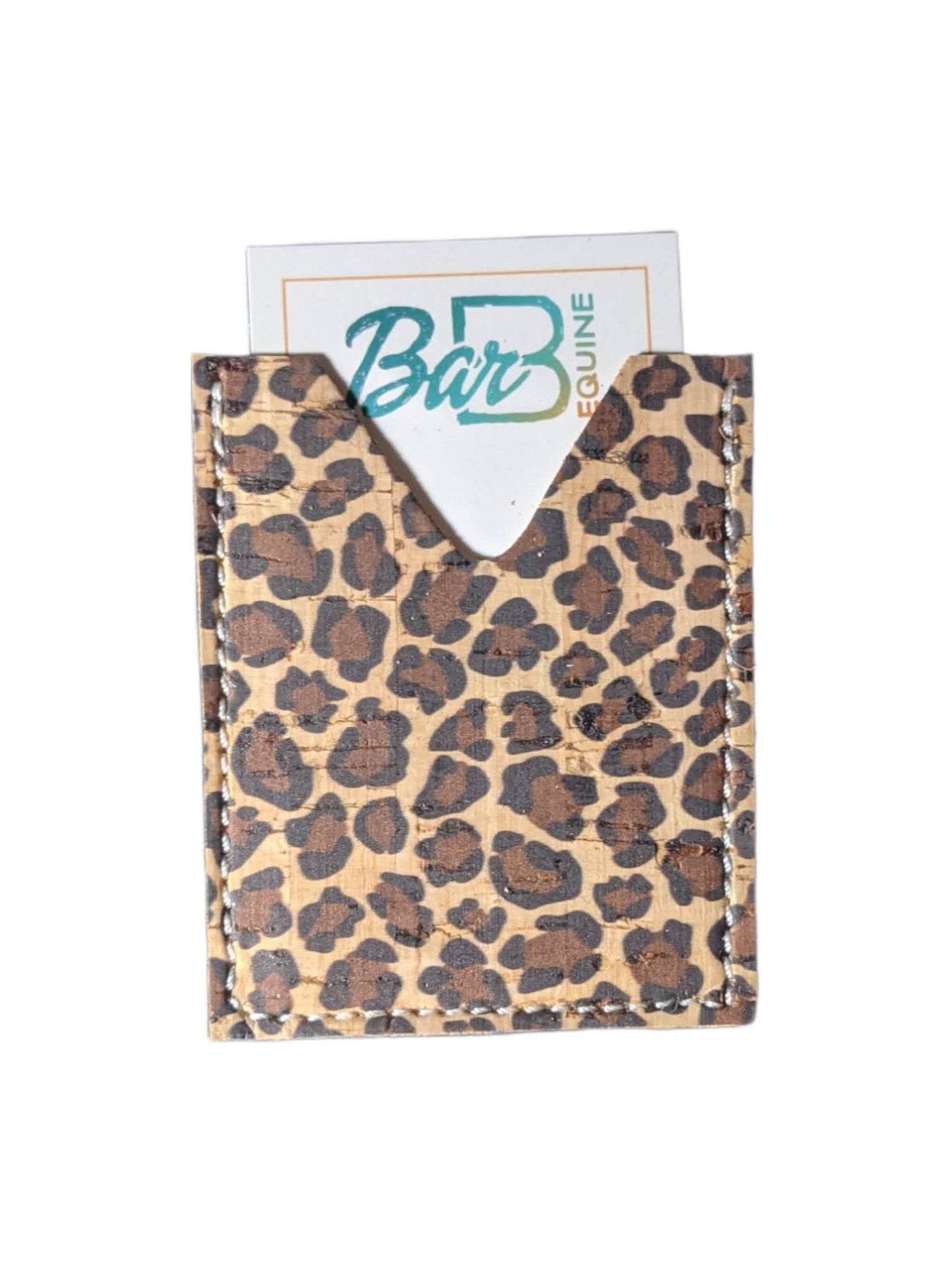 Cork Cheetah Card Wallet