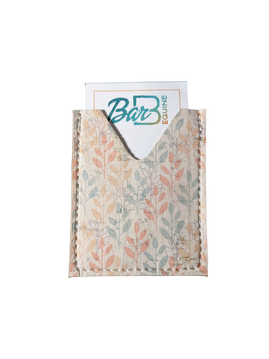 Cork Fern Card Wallet