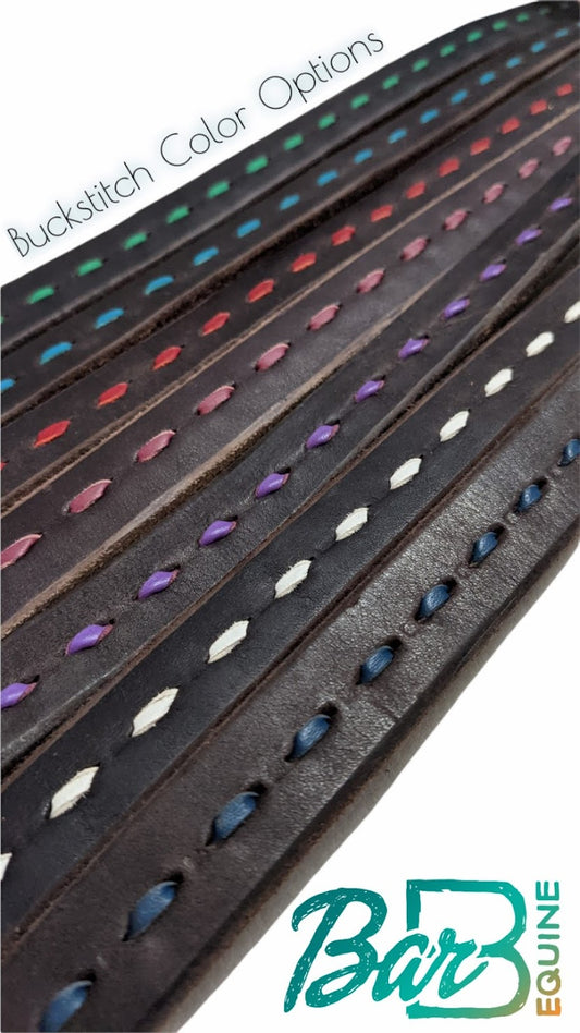 Custom Buckstitch Headstall